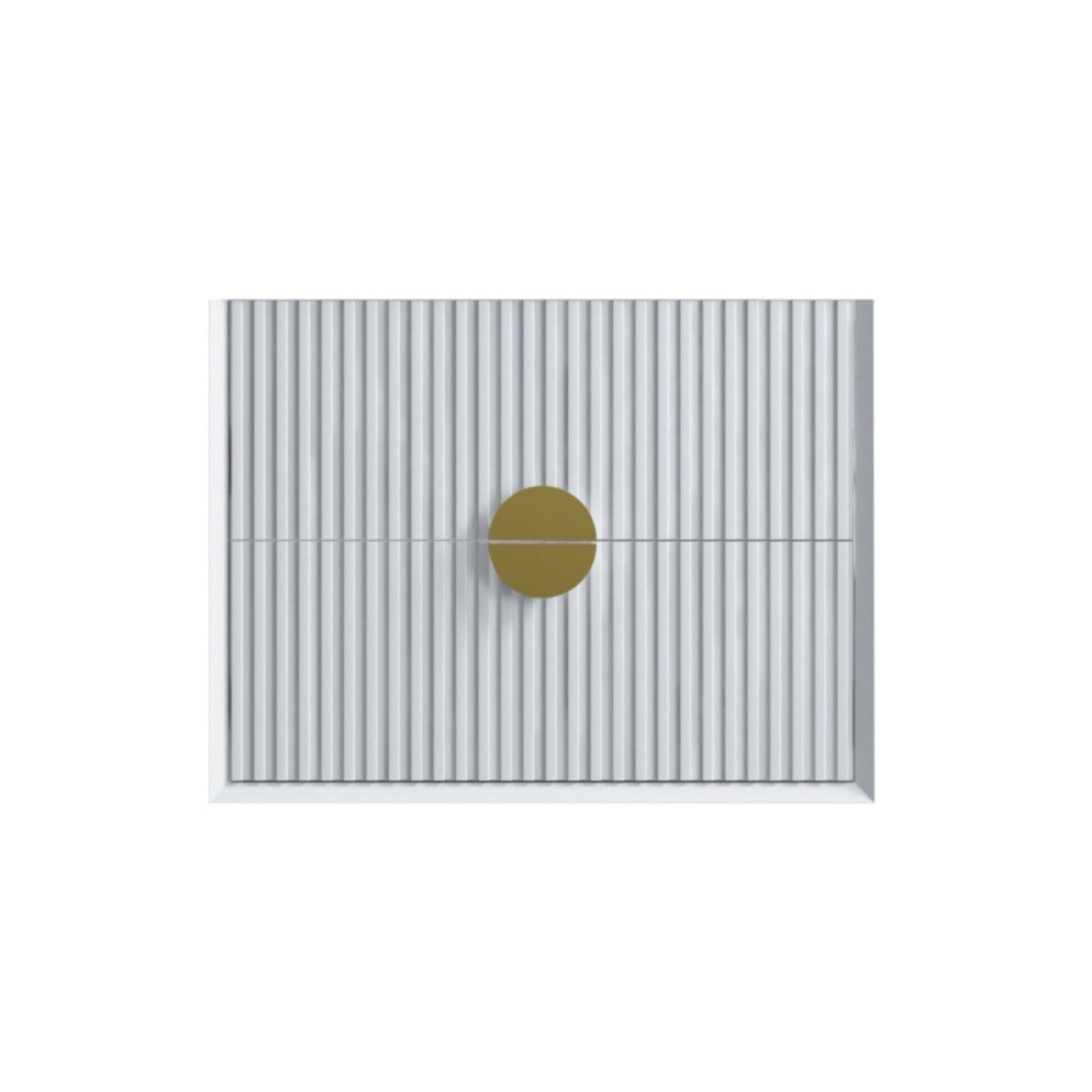 INFINITY KINGO MATTE WHITE 600MM SINGLE BOWL WALL HUNG VANITY