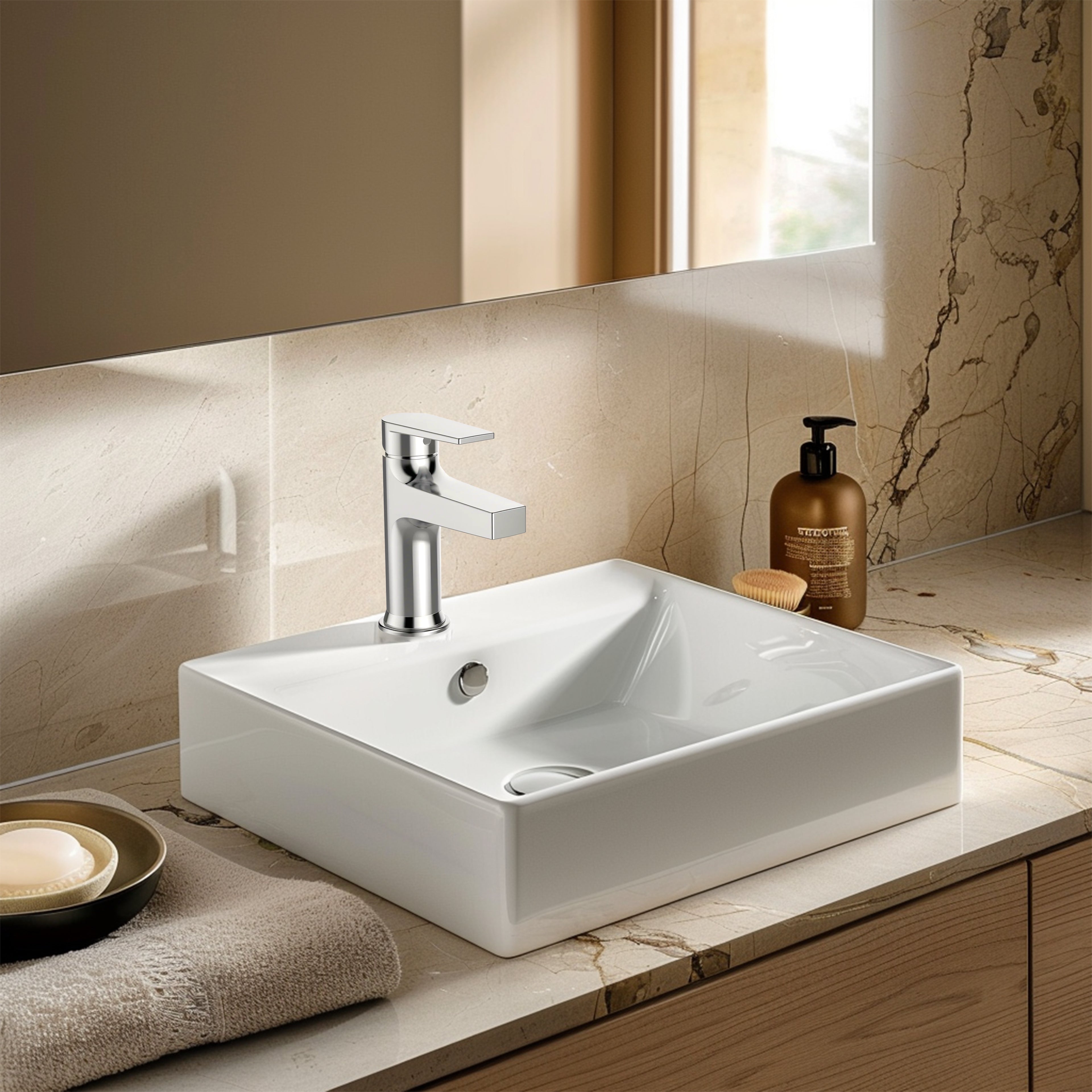 KOHLER TAUT BASIN MIXER CHROME