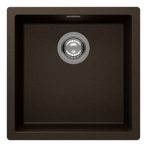 SCHOCK KAIA SINGLE BOWL SMALL KITCHEN SINK BRONZE 456MM