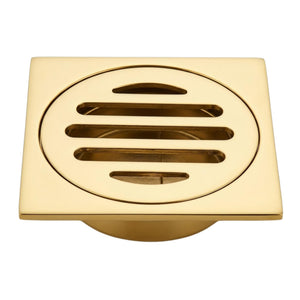 VITO SLOTTED FLOOR DRAIN GOLD (AVAILABLE IN 82MM AND 110MM)