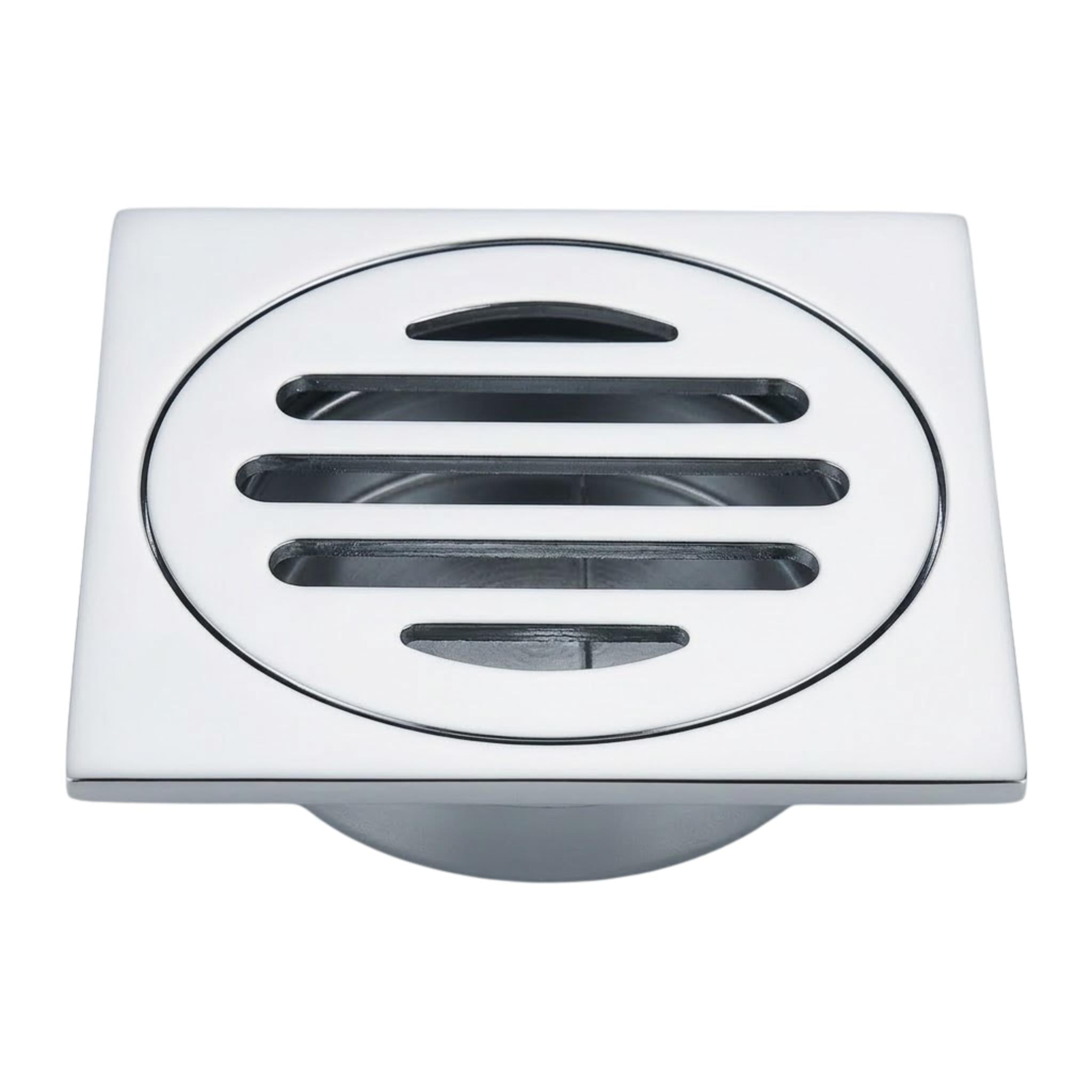 VITO SLOTTED FLOOR DRAIN CHROME (AVAILABLE IN 82MM AND 110MM)