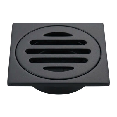 VITO SLOTTED FLOOR DRAIN MATTE BLACK (AVAILABLE IN 82MM AND 110MM)
