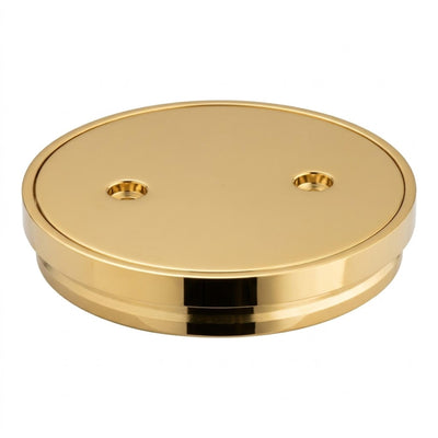 VITO ROUND FLOOR DRAIN WITH SOLID TOP GOLD