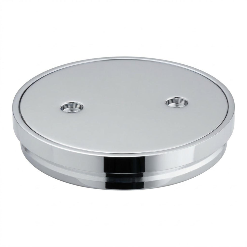 VITO ROUND FLOOR DRAIN WITH SOLID TOP CHROME