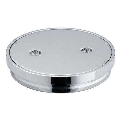 VITO ROUND FLOOR DRAIN WITH SOLID TOP CHROME