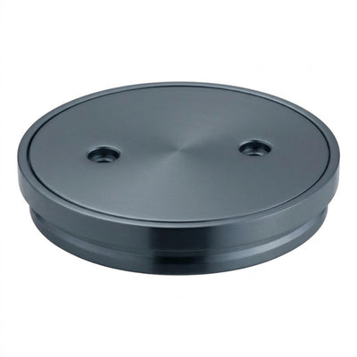 VITO ROUND FLOOR DRAIN WITH SOLID TOP GUN METAL