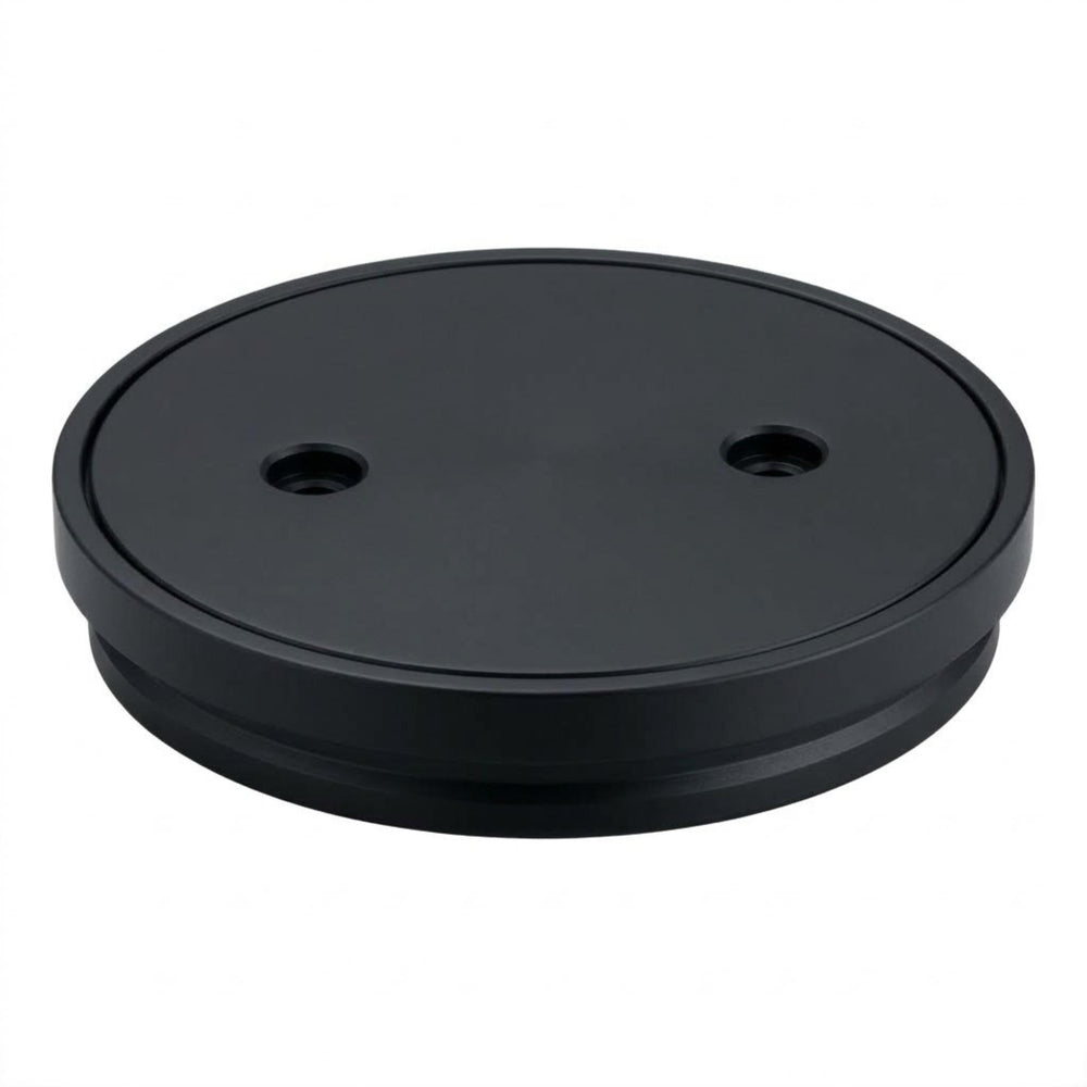 VITO ROUND FLOOR DRAIN WITH SOLID TOP MATTE BLACK