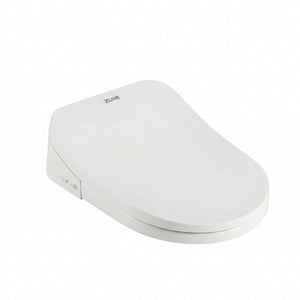 ZUMI KARE SMART BIDET SEAT WITH REMOTE CONTROL WHITE D-SHAPE