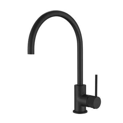 MODERN NATIONAL STAR MINI KITCHEN MIXER MIXER WITH KNURLED HANDLE 340MM MATTE BLACK