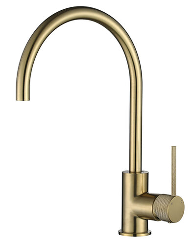 MODERN NATIONAL STAR MINI KITCHEN MIXER MIXER WITH KNURLED HANDLE 340MM BRUSHED BRONZE