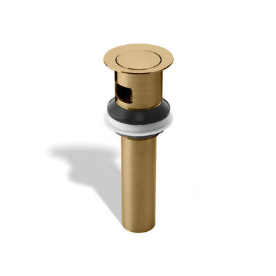 KOHLER POP-UP WASTE VIBRANT BRUSHED GOLD