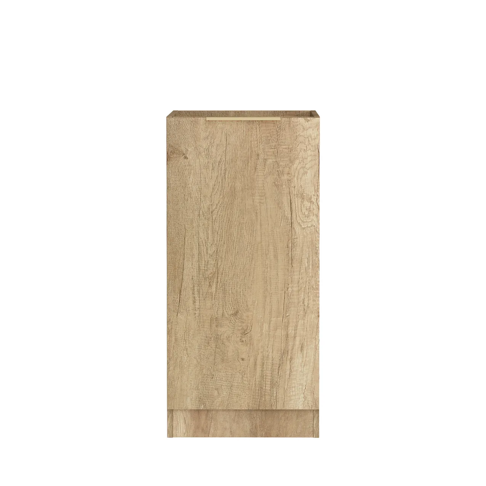 OTTI BYRON NATURAL OAK 1060MM BASE LAUNDRY CABINET WITH STONE TOP & SINK