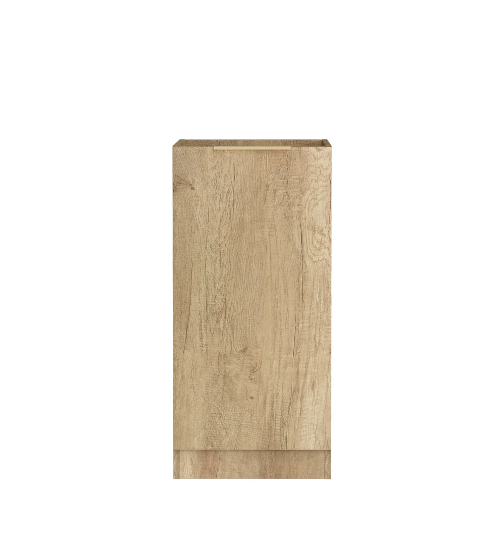 OTTI BYRON NATURAL OAK 1060MM BASE LAUNDRY CABINET WITH STONE TOP & SINK