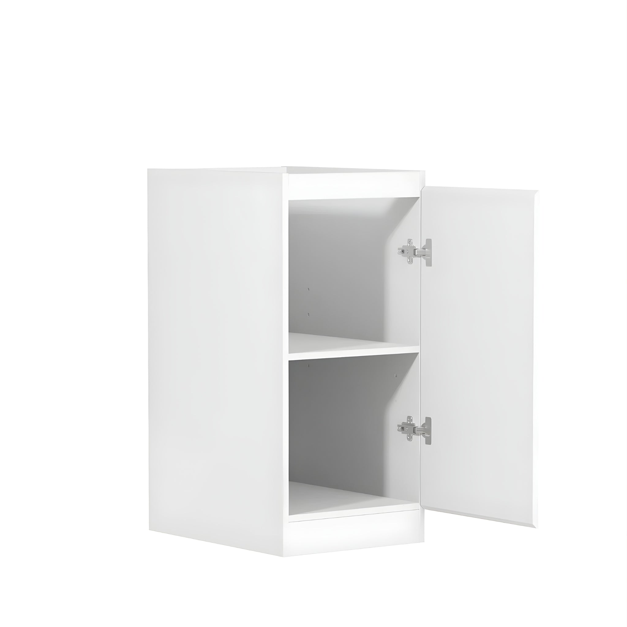 OTTI BONDI MATTE WHITE 430MM MINI LAUNDRY CABINET WITH STONE TOP & SINK
