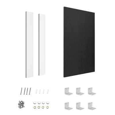 OTTI BYRON BLACK OAK 580MM LAUNDRY FLOOR CABINET END PANEL WITH INSTALLATION KIT