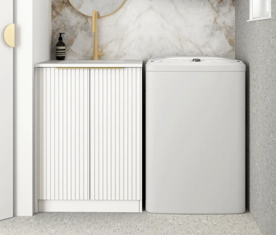 OTTI NOOSA MATTE WHITE 630MM BASE LAUNDRY CABINET