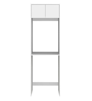 OTTI HAMPSHIRE MATTE WHITE 2100MM LAUNDRY TALL WASHING MACHINE CABINET