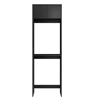 OTTI BYRON BLACK OAK 2100MM LAUNDRY TALL WASHING MACHINE CABINET