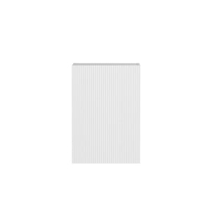 OTTI BONDI MATTE WHITE FLUTED 415MM WALL LAUNDRY CABINET