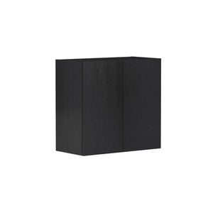 OTTI BYRON BLACK OAK 630MM WALL LAUNDRY CABINET