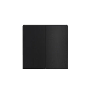 OTTI BYRON BLACK OAK 630MM WALL LAUNDRY CABINET