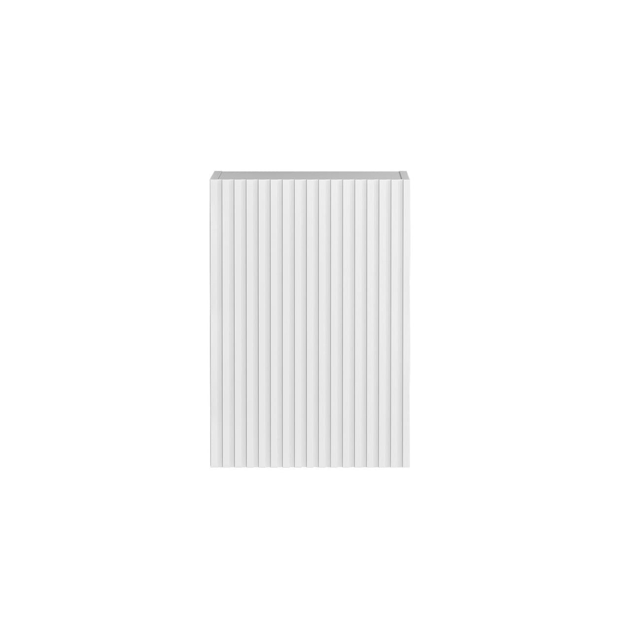 OTTI NOOSA MATTE WHITE FLUTED 415MM WALL LAUNDRY CABINET