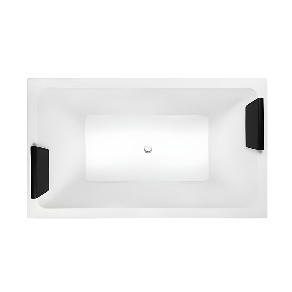 DECINA LAGO ISLAND BATH GLOSS WHITE 1795MM