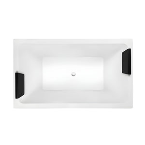 DECINA LAGO ISLAND BATH GLOSS WHITE 1795MM