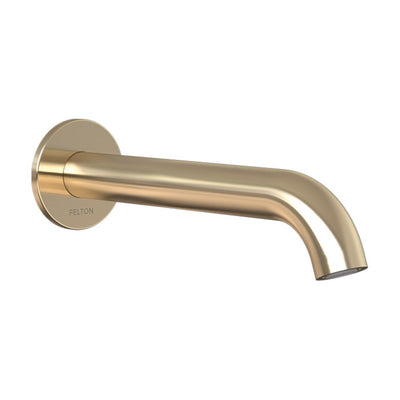 FELTON LINEA BATH SPOUT 200MM BRUSHED GOLD