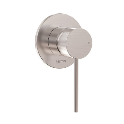 FELTON LINEA SHOWER MIXER BRUSHED NICKEL