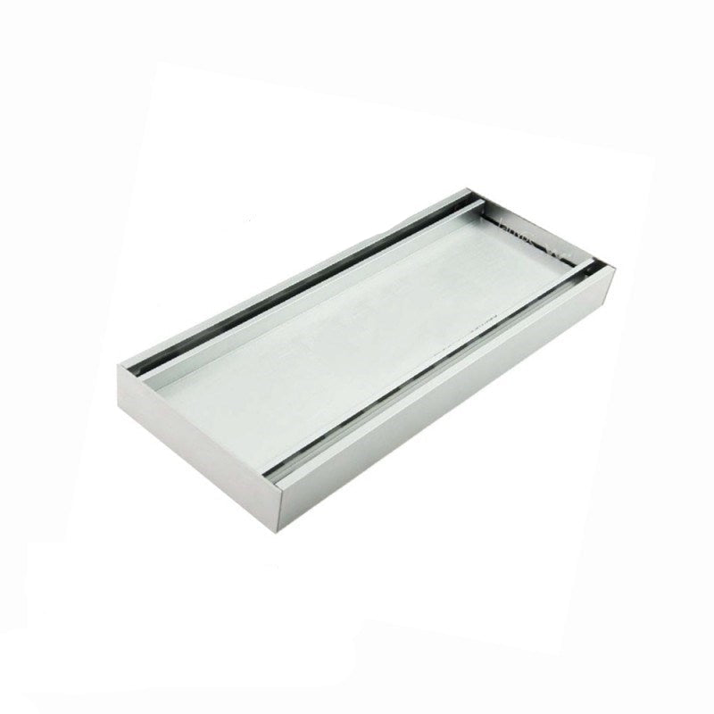AQUAPERLA TILE INSERT GRATE CHROME (AVAILABLE IN 300X26MM AND 300X21MM)