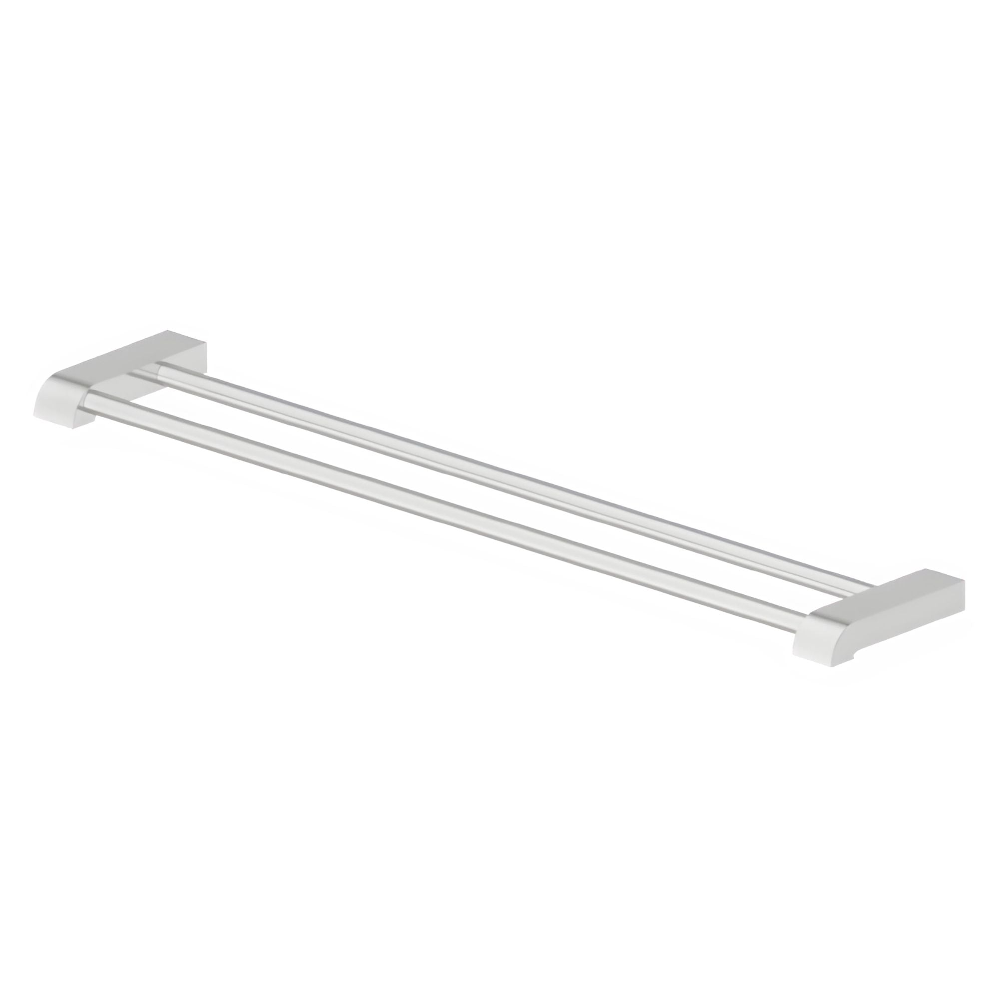 GARETH ASHTON PARK AVENUE ADJUSTABLE NON-HEATED DOUBLE TOWEL RAIL CHROME 760MM