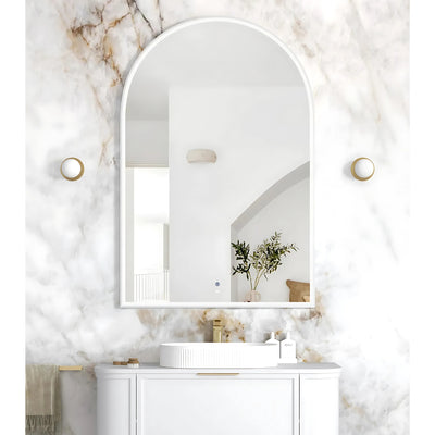 OTTI ARCHIE METAL FRAMED LED MIRROR WHITE 1000X1500MM