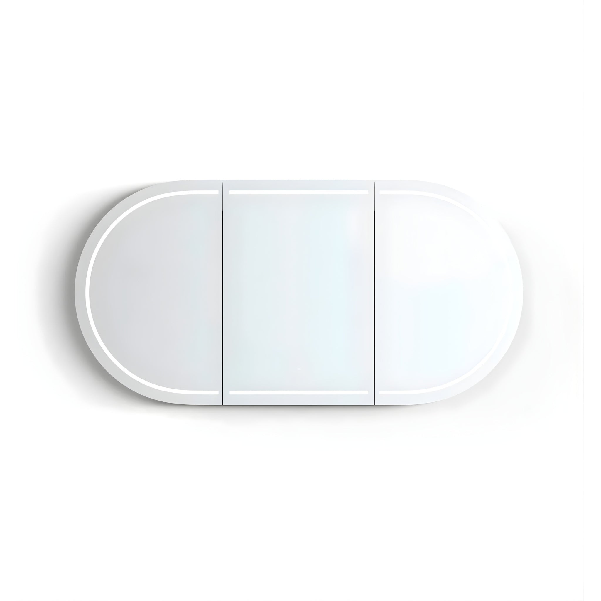 OTTI BONDI WOODLAND OAK LED SHAVING CABINET WITH POWERPOINT 1800X900MM