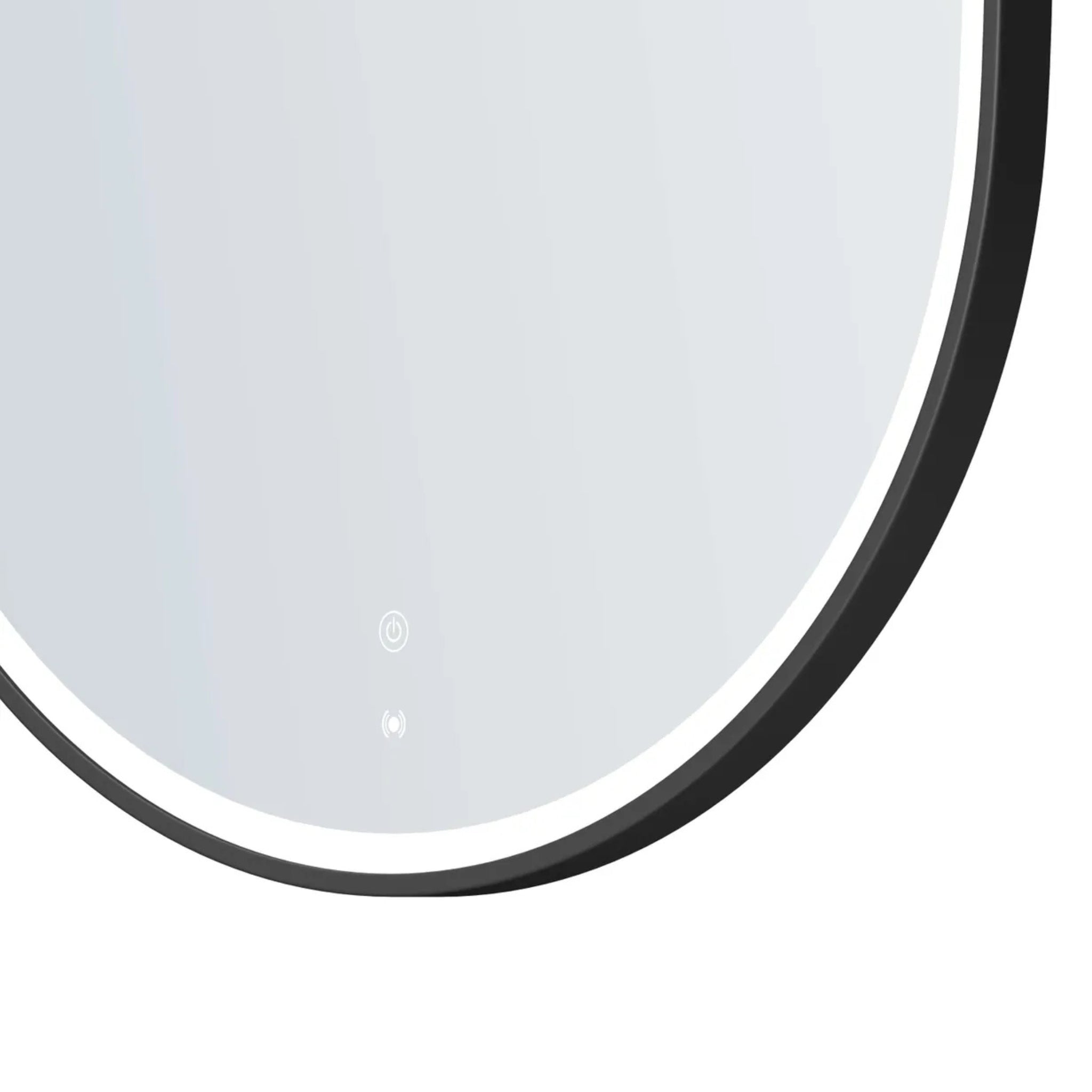 OTTI NOOSA FRAMED LED MIRROR MATTE BLACK 750X1500MM