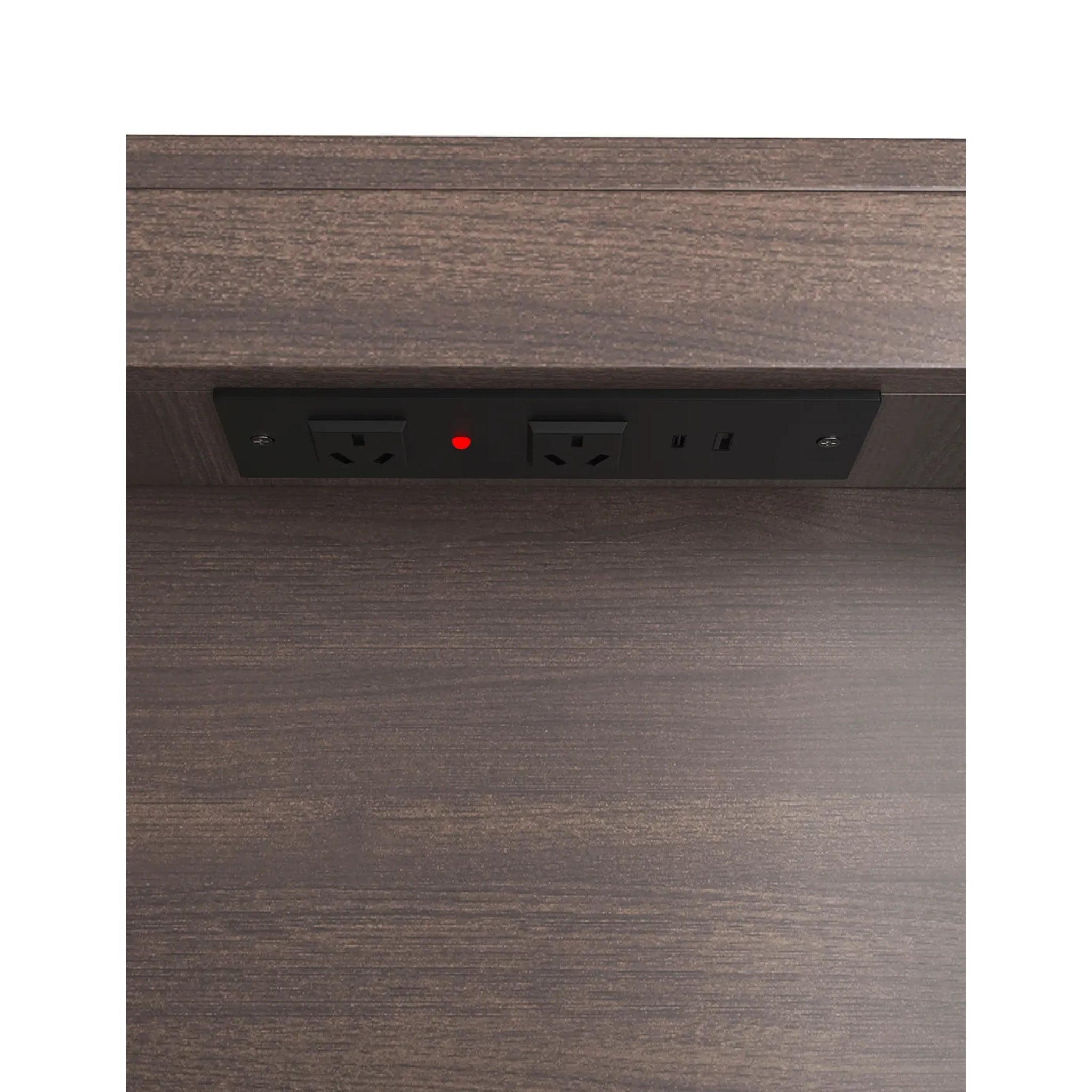 OTTI NOOSA SABLE WALNUT LED SHAVING CABINET WITH POWERPOINT 3 COLOUR LIGHTS 450X900MM
