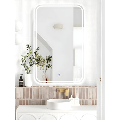 OTTI NEWPORT FRAMELESS LED MIRROR 750X1200MM