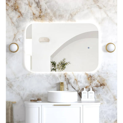 OTTI NEWPORT FRAMELESS TUFFI LED MIRROR 600X900MM