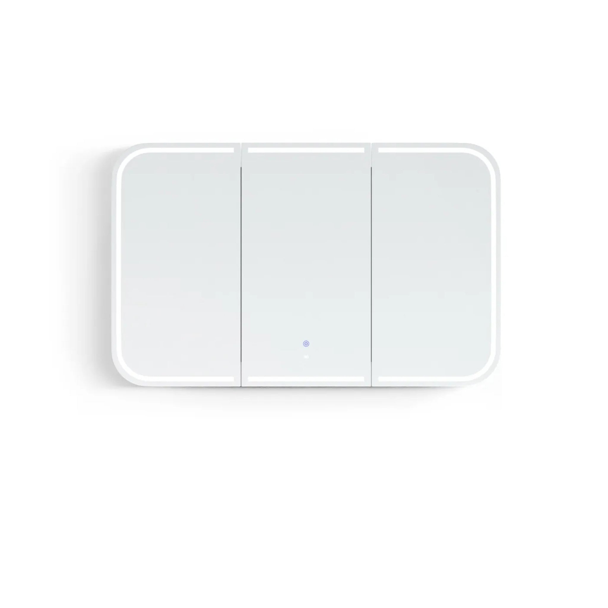 OTTI NEWPORT WOODLAND OAK LED SHAVING CABINET WITH POWERPOINT 3 COLOUR LIGHTS 1200X750MM