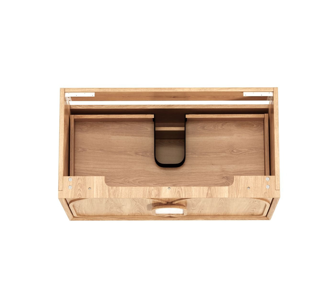 OTTI LAGUNA MARK II WOODLAND OAK 900MM SINGLE BOWL WALL HUNG VANITY