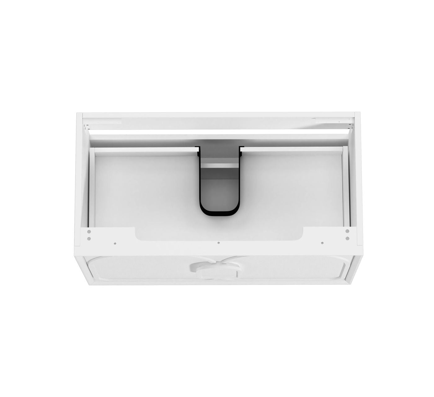 OTTI LAGUNA SATIN WHITE 900MM SINGLE BOWL WALL HUNG VANITY