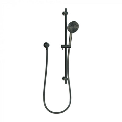 FELTON LINEA AERLUX SLIDE SHOWER BRUSHED GUN METAL