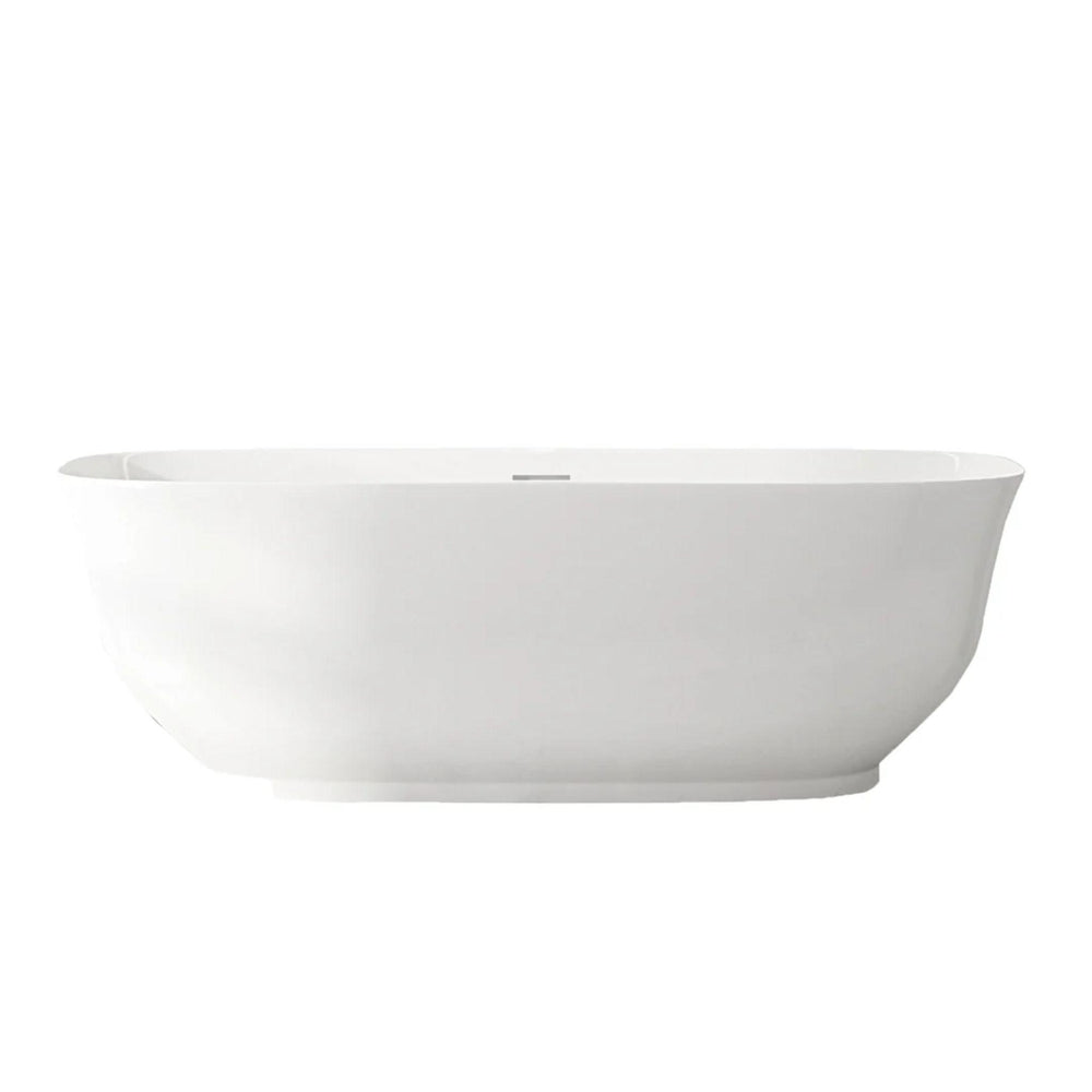 MERCIO LIBRA FREESTANDING BATHTUB GLOSS WHITE 1700MM