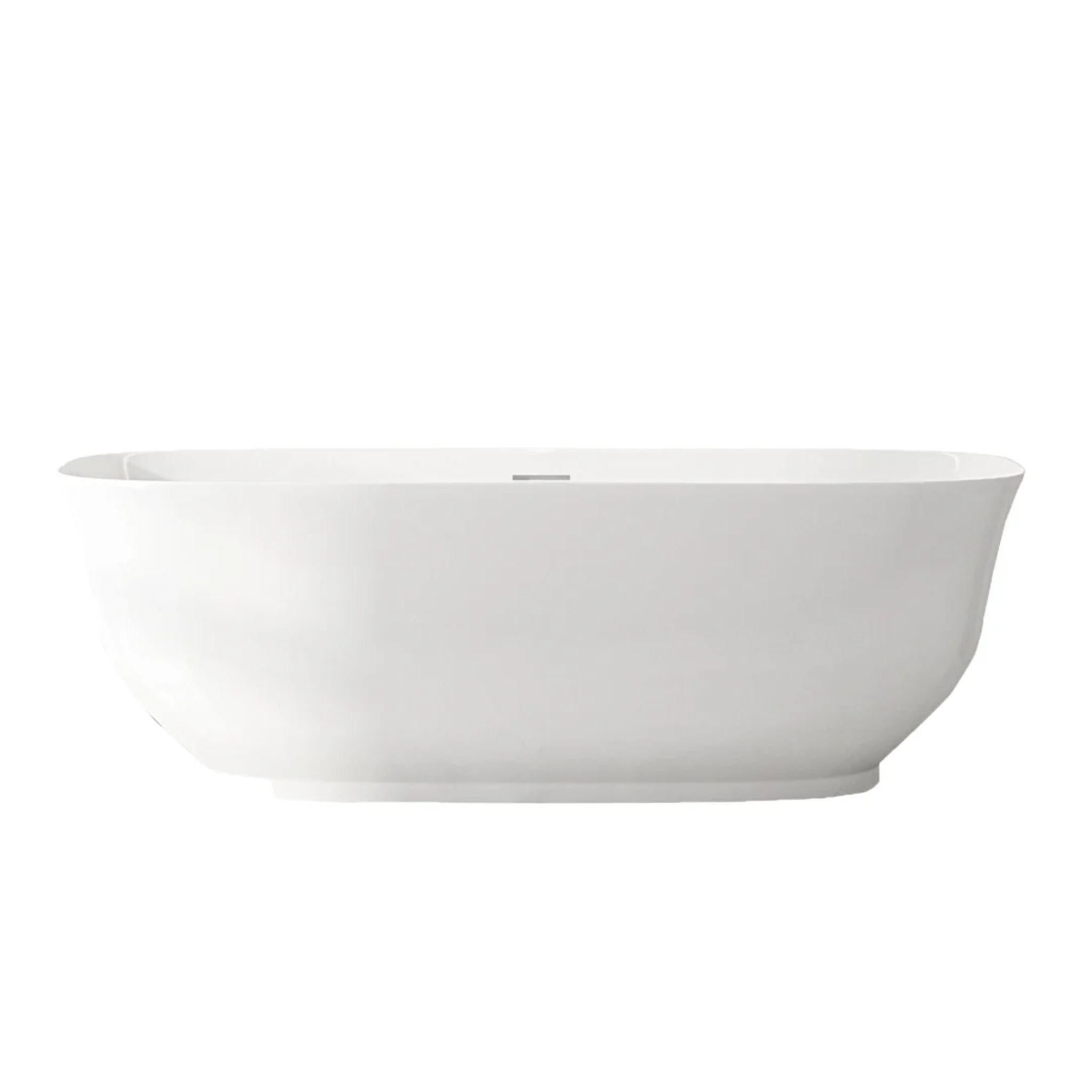 MERCIO LIBRA FREESTANDING BATHTUB GLOSS WHITE 1700MM