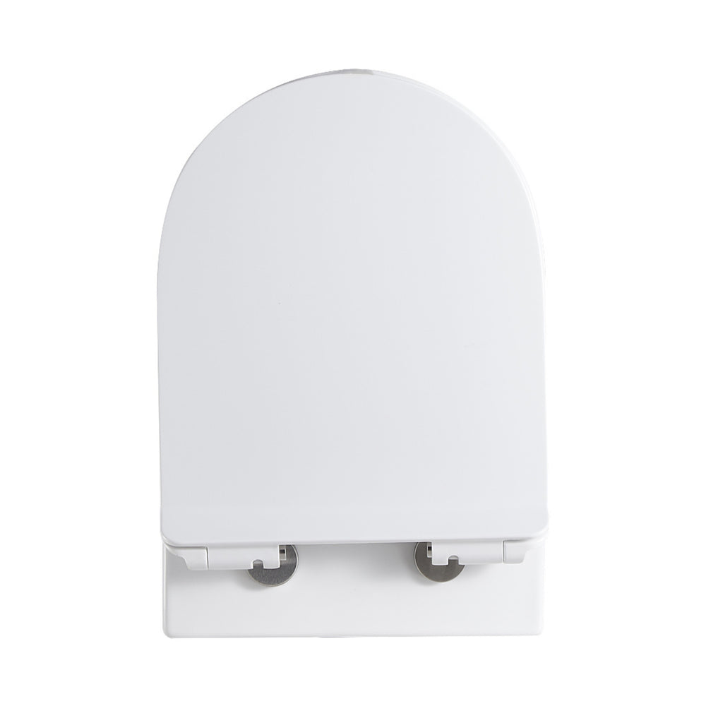 LUKKA AGENA RIMLESS WALL FACED FLOOR PAN GLOSS WHITE