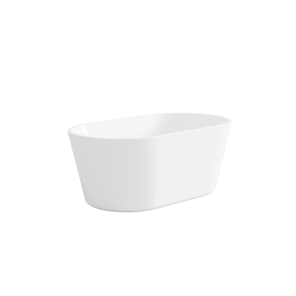 LUKKA AGENA FREESTANDING BATHTUB GLOSS WHITE (AVAILABLE IN MULTIPLE SIZES)