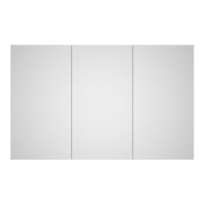 LUKKA ALPHA GLOSS WHITE PVC SHAVING CABINET 1200X750MM