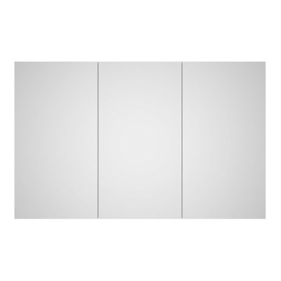 LUKKA ALPHA GLOSS WHITE PVC SHAVING CABINET 1200X750MM