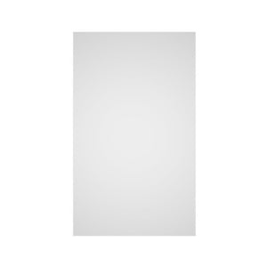 LUKKA ALPHA GLOSS WHITE PVC SHAVING CABINET 450X750MM
