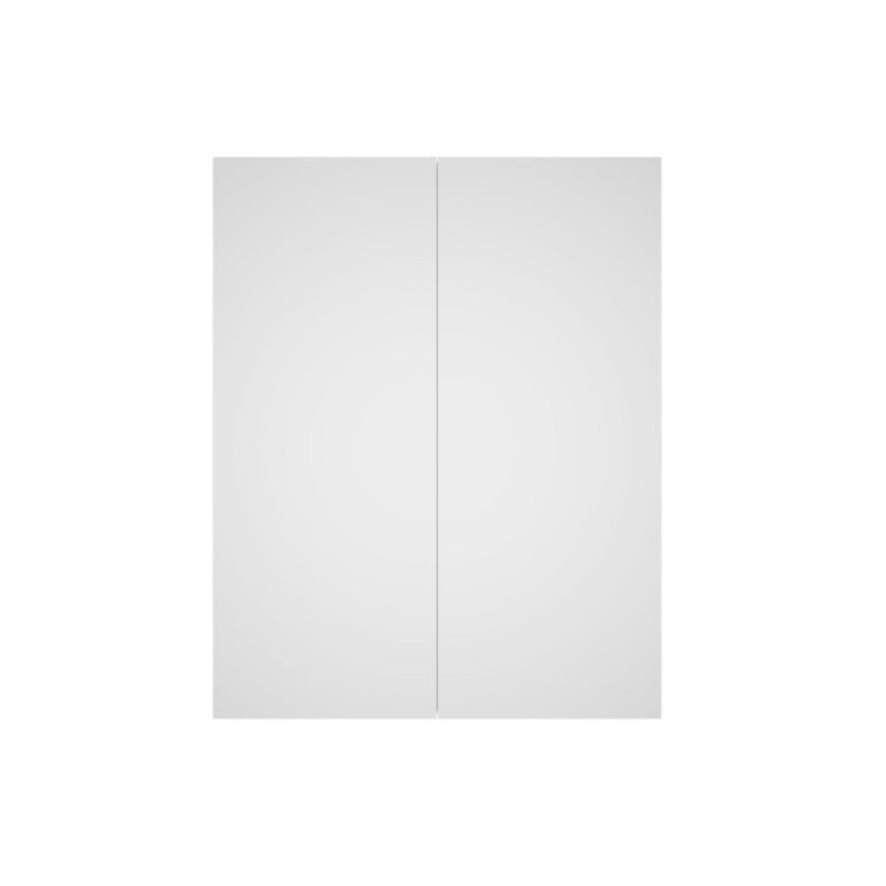 LUKKA ALPHA GLOSS WHITE PVC SHAVING CABINET 600X750MM
